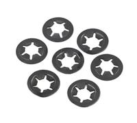 rondelle di bloccaggio a denti, Rondella a clip con fissaggio a pressione M2-M12 da 10/50 pezzi(M2 50pcs)