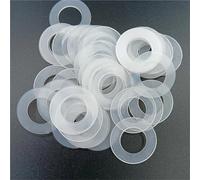 rondelle di bloccaggio a denti, Rondella distanziatrice piatta in plastica e nylon M3-M20(M18 x 27 x 1)