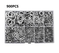Rondelle di bloccaggio a molla 900 pezzi per collegamenti auto ed elettrici