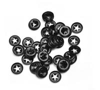 Rondelle di bloccaggio a pressione per kit in acciaio per molle m3, rondelle interne dei denti, 50 pezzi, clip di fissaggio in acciaio resistente al calore, assortimento per riparazione albero metrico