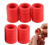 rondelle di gomma - rondella tubo | Sigillo del tubo della lavatrice | 50 pezzi Cusini da giardino SCRUBBER SCRUBBER SEIL | Strumenti di riparazione a prova di perdite per rubinetti 'irrigatore Af