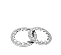 Rondelle di sicurezza for denti in acciaio inossidabile A2-70 304 | M2-M16 Scenario di utilizzo da 10 pezzi: rubinetto, cilindro pneumatico, pompa, automobile, cuscinetto(M14)