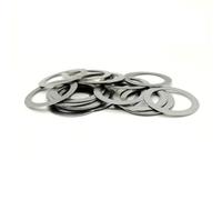 Rondelle di sicurezza Larghezza 0,1 mm Rondella piana regolazione ultrasottile, Guarnizione distanziale for cuscinetto assale M3, sottili dc 5 6 7 for tubi flessibili 50 pezzi(3x7x0.1)