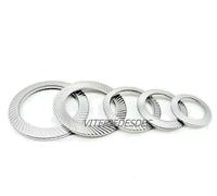RONDELLE DI SICUREZZA TIPO SCHNORR IN ACCIAIO INOX MM3 MM4 MM5 MM6 MM8 MM10 MM12
