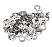 Rondelle elastiche ondulate 100 pezzi in acciaio inossidabile 304 | Kit di assortimento metrico M2 M2.5 M3 M4 M5 M6 M8 M10 for giunti di fissaggio(M10)