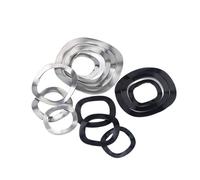 Rondelle elastiche ondulate e increspate Rondella ondulata in acciaio inossidabile 304 in acciaio al manganese 65 M3-M118 Onda 3/5/6/7 10/50/100 pz(50pcs,65 steel M70x90x0.6)