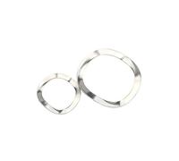 Rondelle elastiche ondulate e increspate Rondella ondulata in acciaio inossidabile 304 M3-M41 Confezione a tre/cinque onde(M16x21x0.3-20pcs)