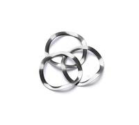Rondelle elastiche ondulate ondulate a tripla onda in acciaio inossidabile 304 da 100 pezzi Rondelle rotonde elastomeriche(M39x46x0.5-100PCS)