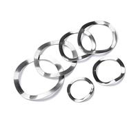 Rondelle elastiche ondulate ondulate a tripla onda in acciaio inossidabile 304 da 100 pezzi Rondelle rotonde elastomeriche(M5x10x0.3-100PCS)