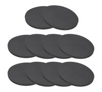 Rondelle for dischi solidi in gomma, 10 pezzi, diametro esterno 70-100 mm, cuscinetti antivibranti neri spessi 6 mm(95mm OD x 6mm T)