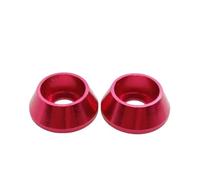 Rondelle in alluminio da 2-10 pezzi m2 m2,5 M3 M4 M5 M6 M8 M10 Rondelle for guarnizioni di testa in lega di alluminio colorato for parti RC(Pink,M10 2pcs)