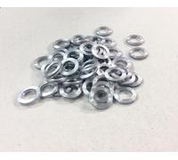RONDELLE IN ALLUMINIO DIAMETRO 10 SPESSORE 1,2,3,mm FORO 6,5mm