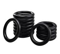 Rondelle in gomma, guarnizioni O-ring, 20 pezzi, diametro interno 31-50 mm, guarnizione O-ring in nitrile resistente all'olio industriale, diametro esterno 39-58 mm, diametro filo 4 mm(31.5x39.5x4mm)