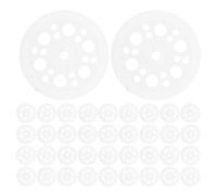 Rondelle in plastica bianca da 120 pezzi: elementi di fissaggio per pannelli in