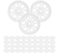 Rondelle in plastica per pannelli isolanti, 100 pezzi, rondelle in plastica,