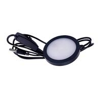 Rondelle luminose LED - 6,5 x 6,9 x 0,8 cm, rondelle luminose LED USB con guscio in alluminio, rondella luminosa cablata | Illuminazione fantasia, lampade notturne per camera da, lampada