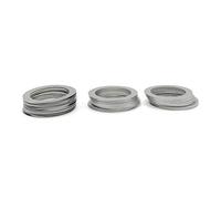 Rondelle, M42 M45 M48 M50 Rondella piana in acciaio inossidabile Guarnizione di regolazione ad alta precisione Spessore ultra sottile Spessore 0,1 0,2 0,3 0,5 1 mm(48x60x0.2 (4Pcs))