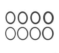 Rondelle per pedivelle per bicicletta in lega di alluminio per Hollowtech II e per SRAM per GXP inferiore 24 mm 30 mm, distanziali per asse CNC di precisione per sistemi BB86 PF30 BB30, colore nero