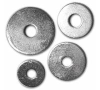 Rondelle Piane Larghe Zincate 6x18 mm confezione 2000 pz