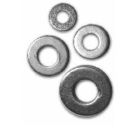 RONDELLE PIANE ZINCATE 30MM - SCATOLA 80 PZ