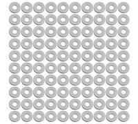 Rondelle piatte 304 in acciaio inossidabile accessori ad allarma ad allargata hardware di fissaggio m8x24mm 100pcs anticorrosione resistente al calore resistente alle costruzioni