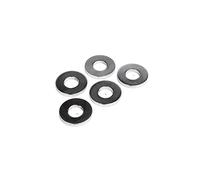 Rondelle piatte cromate m5 - confezione da 25 confezione Gardner-westcott