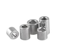 Rondelle piatte e boccole in alluminio for modelli RC - Distanziali M3/M4/M5/M6/M8/M10/non filettati, 5/10 pezzi, spessore 2-30 mm