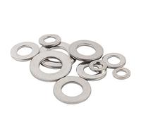 Rondelle piatte in acciaio inossidabile 316 di grado marino - Misure metriche for bulloni e viti da M2 a M12, spessore 0,5-3 mm(M24x44x4.0 10pcs)