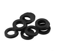 Rondelle piatte in gomma 19 mm x 11 mm per sigillare le perdite, guarnizioni in nitrile a lunga durata per tubi, raccordi valvole, kit di riparazione rubinetto cucina bagno, 10 pezzi
