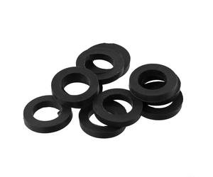 Rondelle piatte in gomma 19 mm x 11 mm per sigillare le perdite, guarnizioni in nitrile a lunga durata per tubi, raccordi valvole, kit di riparazione rubinetto cucina bagno, 10 pezzi
