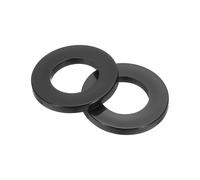 Rondelle piatte in nylon per M16 16mmID 30mmOD nere, confezione da 50