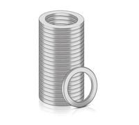 Rondelle piatte rotonde in acciaio inox, spessore 1,5 mm, per cerniere di porte e riparazioni domestiche, applicazioni meccaniche edilizie, rondelle antiabrasione