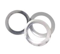 Rondelle piatte ultrasottili in acciaio inossidabile da 0,1-1 mm, M2-M7, spessore ultrasottile, 100 pezzi(100pcs M5x8,0.3mm thick)