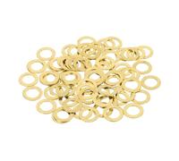 Rondelle Rame Rondella piatta in ottone 28/58/110/220 pezzi | Rondelle in rame Rondella schiacciata for riparazione macchinari viti bulloni(220Pcs M2x5x0.4mm)