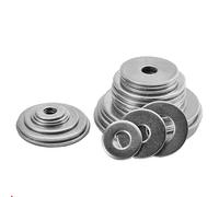 rondelle, Rondella piatta grande in acciaio inossidabile M18 M20, diametro esterno 28 mm - 60 mm, rondelle piane con guarnizione in metallo for bulloni e viti(M20*44 * 2.5 30pcs)