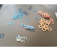 RONDELLE SPESSORI KIT MOTORE PER FIAT 500 126 KIT 100 Pezzi Member's 09010100