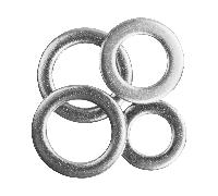 RONDELLE STRETTE PER VITI TESTA CILINDRICA M3 M4 M5 M6 M8 M10 M12 ACCIAIO INOX