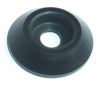 Rondelle Taper Cone In Plastica Acetalica Nera Per Ripartizione Di Carico