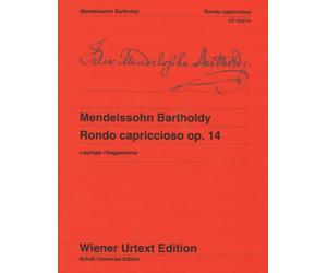 Rondo capriccioso: Edited from the sources by Ulrich Leisinger. Fingerings and Notes on Interpretation by Peter Roggenkamp.. op. 14. piano.