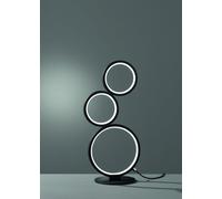 TRIO Leuchten Rondo lampada da tavolo LED, 3000 K, 1 x 17 W La: 20,7 A: 45 P: 15 cm, 522610332, Rondo [Lampade per Interni > Lampade da Tavolo]