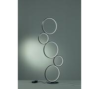 TRIO Leuchten Rondo lampada da terra LED, 3000 K, 1 x 36 W La: 47 A: 115 P: 20 cm, 422610532, Rondo [Lampade per Interni > Lampade da Terra]