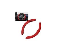 Rondrive Coprivolante per auto, in pelle scamosciata, universale, segmentato, set da 3 pezzi, antiscivolo, in pelle, 37-39 cm, per volante a forma di D, forma rotonda, 99%, per auto, SUV, camion