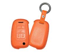 Rondrive Custodia per chiave auto adatta per Vauxhall Viva, adatta per Chevrolet Spark 2014 Spark 2018 Camaro Epica Impala Sail Custodia per chiavi in pelle Custodia per chiave pieghevole Cover regalo