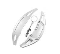 Rondrive Estensione leve del cambio in metallo per volante Compatibile con Mercedes AMG GLA45 SL63 A45 C63 E63 S65 CLS6 W176 W205 W213 Estensione leve del cambio Paddle Shifter Decorazione Argento