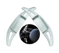 Rondrive Estensione per leve del cambio al volante compatibile con Mercedes A B C Classe E W177 W206 W223 C180 GLC EQE EQS CLA GLC X254 GLE 2022-2024 Palette Volante prolunghe paddle shift (Argento)