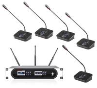 Rondson WDR69 Un sistema di conferenza wireless completo - espandibile in base al numero di partecipanti.