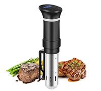 Roner Cucina a Bassa Temperatura Sous Vide Roner Professionale Slow Cooker Roner Cottura a Bassa Temperatura 1000W per Carne Rossa Pollo Pesce con Ricettario