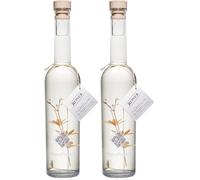 Roner Grappa all'Asperula (1x 0,5l) - Grappa alle Erbe Distilleria Artigianale Alto Adige Südtirol più premiata d'Italia - 500 ml (Confezione da 2)
