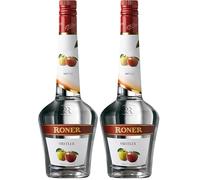 Roner Obstler - Acquavite di mele (1x 1,0l) - Distillato di Frutta dalla Distilleria Artigianale Alto Adige Südtirol più premiata d'Italia - 1000 ml (Confezione da 2)