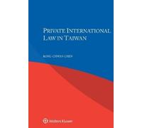Rong-Chwan Chen Private International Law in Taiwan (Tascabile)